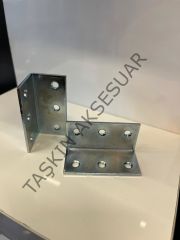 Metal L Gönye 25x25x54mm 6 Delikli 42no Köşebent Bağlantı Aparatı Demiri Mobilya Dolap