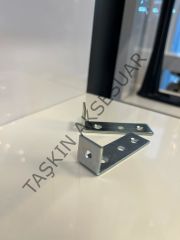 Metal L Gönye 16x55x15mm 4 Delikli 44no Köşebent Bağlantı Aparatı Demiri Mobilya Dolap