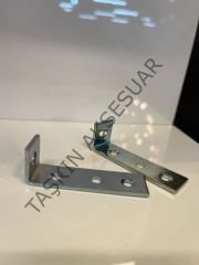 Metal L Gönye 16x55x15mm 4 Delikli 44no Köşebent Bağlantı Aparatı Demiri Mobilya Dolap