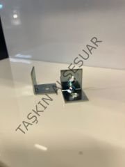 Metal L Gönye 16x16x16mm 2 Delikli 1no Köşebent Bağlantı Aparatı Demiri Mobilya Dolap