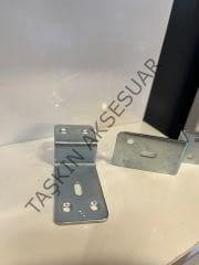 Metal Z Gönye 30x50x20x25mm 5 Delikli 8no Köşebent Bağlantı Aparatı Demiri Mobilya Dolap