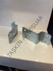 Metal Z Gönye 30x50x20x25mm 5 Delikli 8no Köşebent Bağlantı Aparatı Demiri Mobilya Dolap