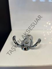 Roket Metal Askılık Portmanto Askısı Krom Dolap Modern Mobilya Vestiyer Askı