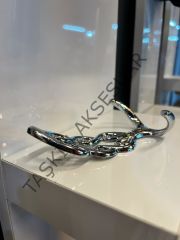 Sırma Metal Askılık Büyük Portmanto Askısı Krom Dolap Modern Mobilya Vestiyer Askı