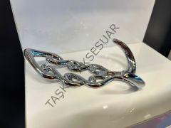 Sırma Metal Askılık Büyük Portmanto Askısı Krom Dolap Modern Mobilya Vestiyer Askı