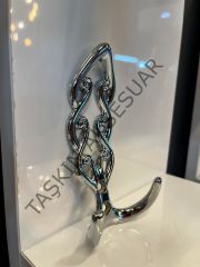 Sırma Metal Askılık Büyük Portmanto Askısı Krom Dolap Modern Mobilya Vestiyer Askı