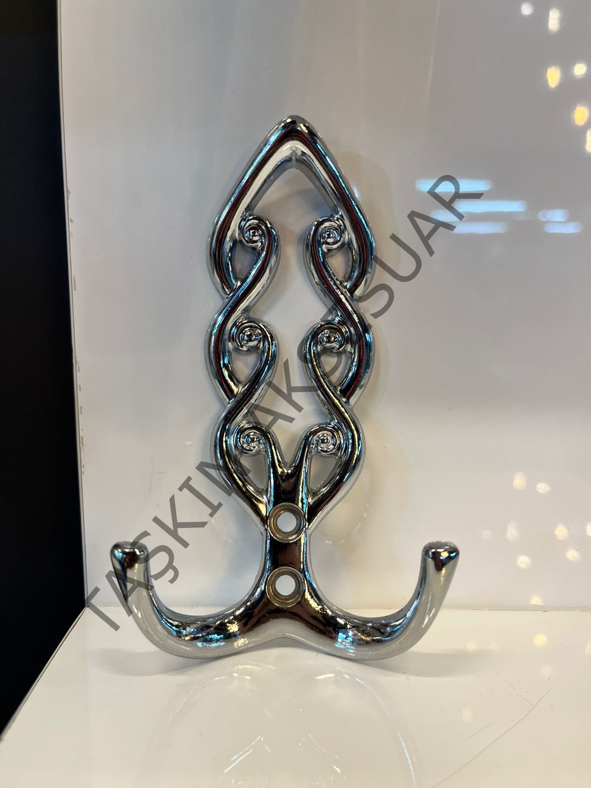Sırma Metal Askılık Büyük Portmanto Askısı Krom Dolap Modern Mobilya Vestiyer Askı