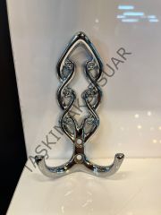 Sırma Metal Askılık Büyük Portmanto Askısı Krom Dolap Modern Mobilya Vestiyer Askı