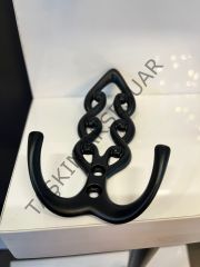 Sırma Metal Askılık Büyük Portmanto Askısı Siyah Dolap Modern Mobilya Vestiyer Askı