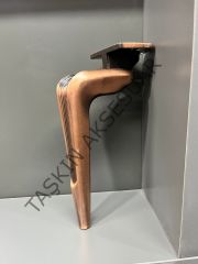 Legend Metal Ayak 16-21 25 cm Antik Bakır Modern Mobilya Ayağı Koltuk Dolap Tv Ünite Puf Kitaplık Komidin