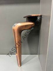 Legend Metal Ayak 16-21 25 cm Antik Bakır Modern Mobilya Ayağı Koltuk Dolap Tv Ünite Puf Kitaplık Komidin