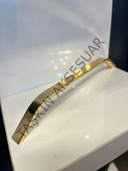 Şahin Metal Kulp 192mm Altın Dolap Kapak Çekmece Komidin Tv Ünite Modern Mobilya Kulbu Gold Şifonyer