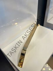 Şahin Metal Kulp 192mm Altın Dolap Kapak Çekmece Komidin Tv Ünite Modern Mobilya Kulbu Gold Şifonyer