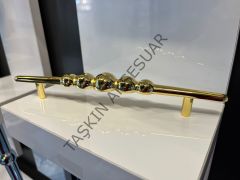Galaxy Metal Kulp 128-160mm Altın 5 Toplu Dolap Kapak Çekmece Komidin Tv Ünite Modern Mobilya Kulbu Gold Şifonyer