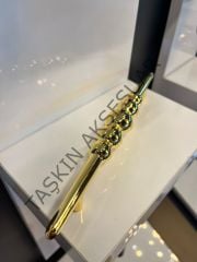 Galaxy Metal Kulp 128-160mm Altın 5 Toplu Dolap Kapak Çekmece Komidin Tv Ünite Modern Mobilya Kulbu Gold Şifonyer