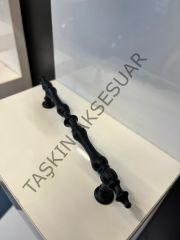 Ada Metal Kulp 128-160mm Mat Siyah Dolap Kapak Çekmece Komidin Tv Ünite Modern Mobilya Kulbu