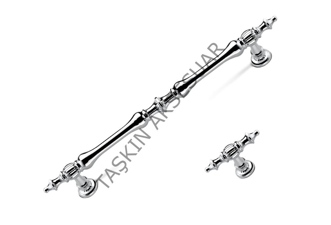 Ada Metal Kulp 96-128-160-224mm Düğme Krom Dolap Kapak Çekmece Komidin Tv Ünite Modern Mobilya Kulbu