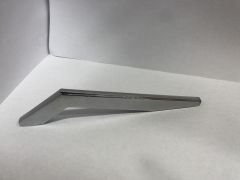 Emaks Mimoza Metal Kulp Çizik Krom 128-256mm Modern Gümüş Mobilya Kulbu