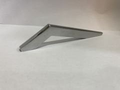 Emaks Mimoza Metal Kulp Çizik Krom 128-256mm Modern Gümüş Mobilya Kulbu