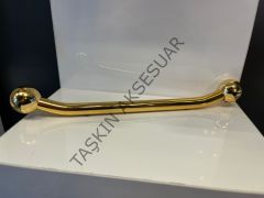 Emaks Floransa Metal Kulp Gold 96-128-192mm Modern Altın Mobilya Kulbu Dolap Çekmece Kapak Tv Ünite Komidin Şifonyer