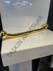 Emaks Floransa Metal Kulp Gold 96-128-192mm Modern Altın Mobilya Kulbu Dolap Çekmece Kapak Tv Ünite Komidin Şifonyer