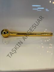 Floransa Düğme Metal Kulp 96mm Gold Modern Altın Mobilya Kulbu Dolap Çekmece Kapak Tv Ünite Komidin Şifonyer