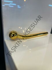 Floransa Düğme Metal Kulp 96mm Gold Modern Altın Mobilya Kulbu Dolap Çekmece Kapak Tv Ünite Komidin Şifonyer