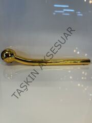 Floransa Düğme Metal Kulp 96mm Gold Modern Altın Mobilya Kulbu Dolap Çekmece Kapak Tv Ünite Komidin Şifonyer