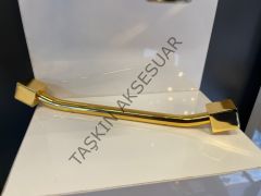Emaks Lorenzo Metal Kulp Gold 96-128-192mm Modern Altın Mobilya Kulbu Dolap Çekmece Kapak Tv Ünite Komidin Şifonyer