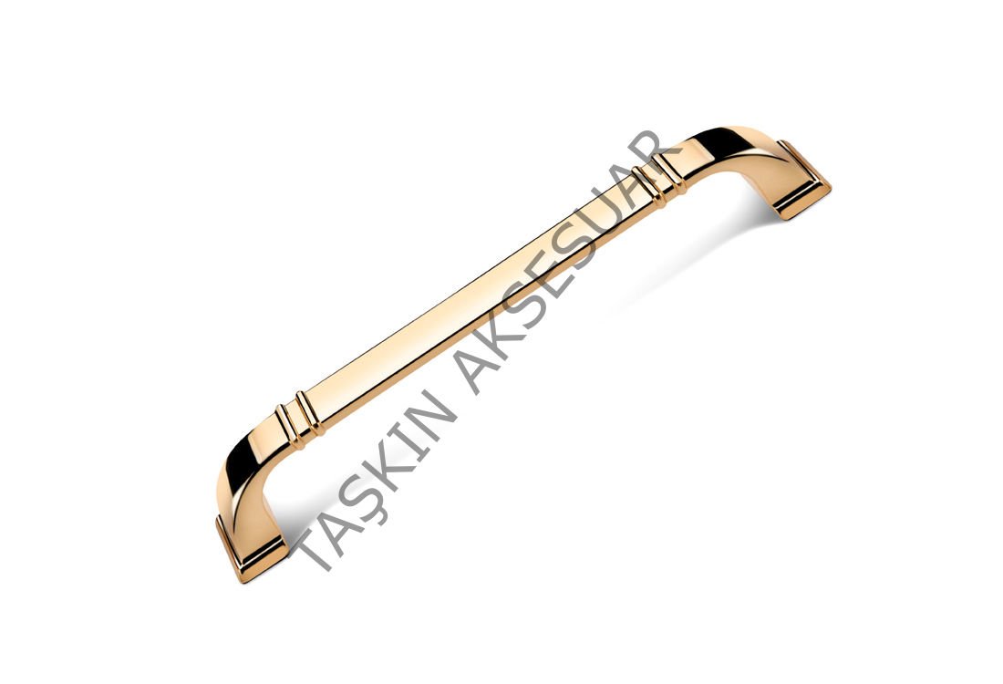 Gizem Metal Kulp 128-160-224mm Altın Dolap Kapak Çekmece Komidin Tv Ünite Modern Mobilya Kulbu