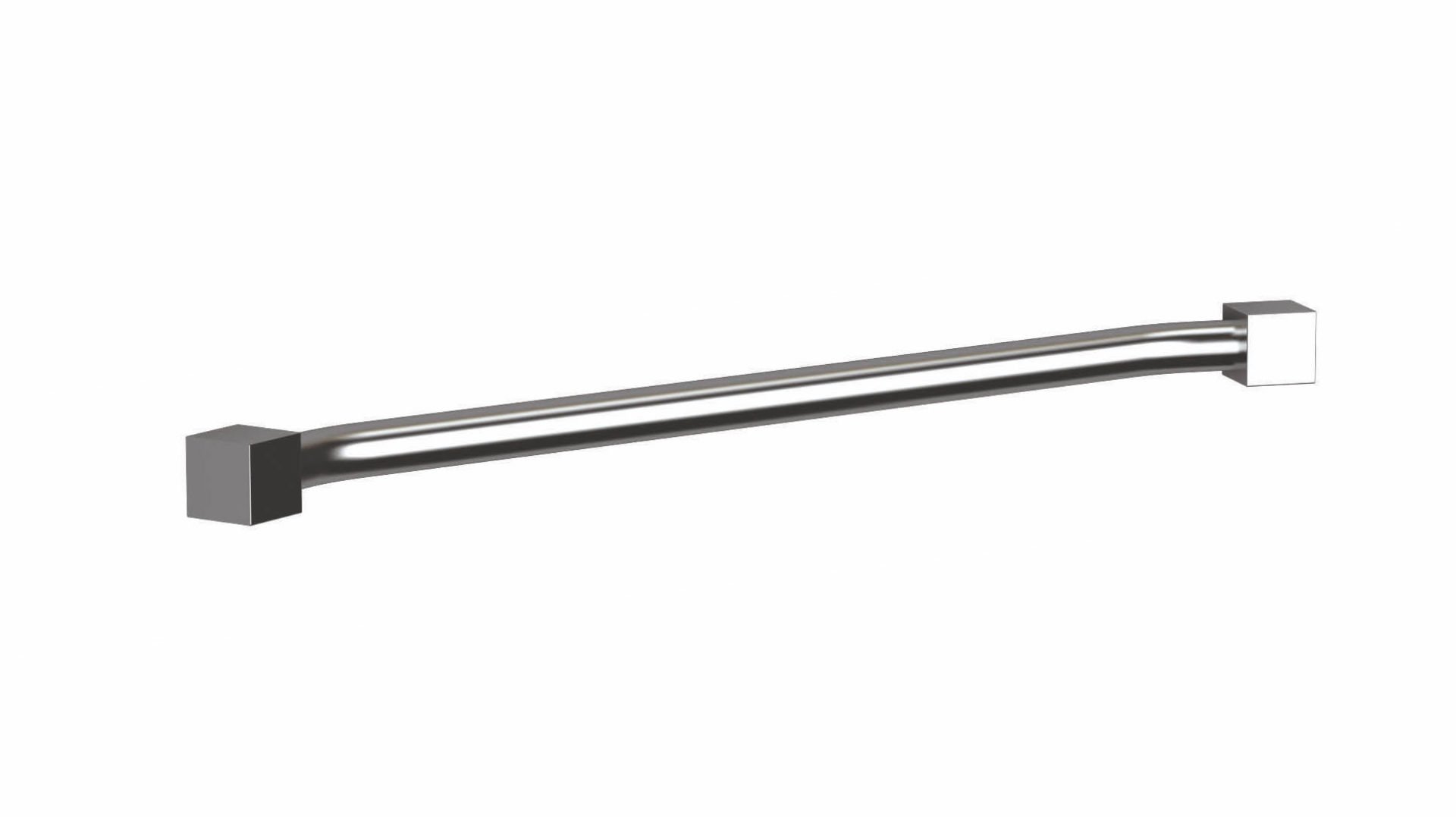 Emaks ﻿Lorenzo Metal Kulp Krom 96-128-192mm Modern Gümüş Mobilya Kulbu Dolap Çekmece Kapak Tv Ünite Komidin Şifonyer