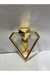 Emaks Diamond Metal Kulp Gold 64mm Modern Altın Mobilya Kulbu