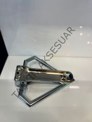 Emaks ﻿﻿Diamond Metal Kulp Krom 64mm Modern Gümüş Mobilya Kulbu