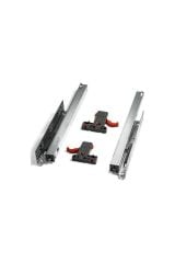 Tandem Slide Ray 30-35-40-45-50cm Kısa Açılım Çekmece Rayı 18mm