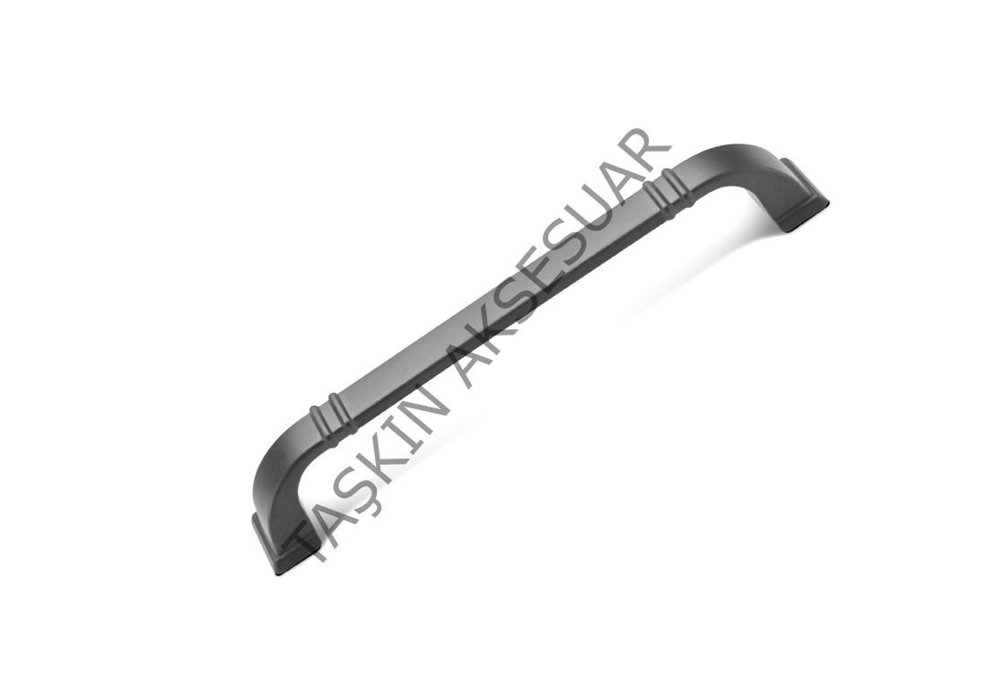 Gizem Metal Kulp 128-160-224mm Füme Dolap Kapak Çekmece Komidin Tv Ünite Modern Mobilya Kulbu