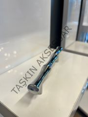 Lüx Bambu Metal Kulp 96-128-160-224mm Krom Dolap Kapak Çekmece Komidin Tv Ünite Modern Mobilya Kulbu