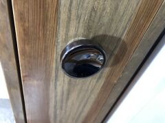 ﻿﻿Kms Hiro Metal Düğme Kulp Füme Modern Mobilya Kulbu