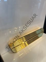 Varna Metal Kulp 32-128mm Altın Dolap Kapak Çekmece Komidin Tv Ünite Modern Mobilya Kulbu Gold Oval
