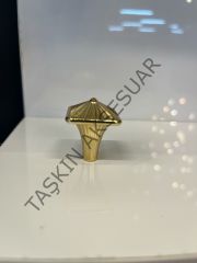 Deniz Kızı Metal Düğme Kulp Gold Modern Altın Mobilya Kulbu