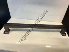 Levante Metal Kulp 160-192-224mm Mat Antrasit Dolap Kapak Çekmece Komidin Tv Ünite Modern Mobilya Kulbu Şifonyer