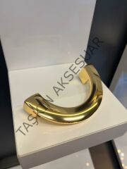 Emaks Yarım Ay Metal Kulp Gold 96mm Modern Altın Mobilya Kulbu