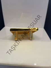Emaks Vera Metal Kulp Gold 32mm Modern Altın Mobilya Kulbu