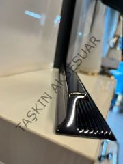 Mini L Line Beta Metal Kulp 96mm Füme Modern Mobilya Kulbu Dolap Çekmece Kapak Tv Ünite Komidin Şifonyer