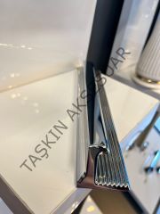 Mini L Line Beta Metal Kulp 96mm Krom Modern Mobilya Kulbu Dolap Çekmece Kapak Tv Ünite Komidin Şifonyer