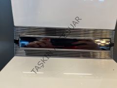Mini H Line Beta Metal Kulp 96mm Füme Modern Mobilya Kulbu Dolap Çekmece Kapak Tv Ünite Komidin Şifonyer