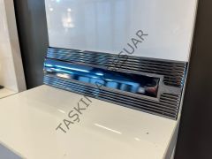 Mini H Line Beta Metal Kulp 96mm Füme Modern Mobilya Kulbu Dolap Çekmece Kapak Tv Ünite Komidin Şifonyer