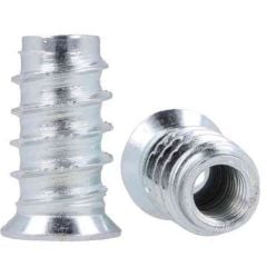 Zamak Dübel M6 8x13 - M8 10x15 Metal Mobilya Bağlantı Dübeli