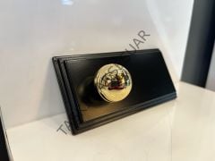 Nirvana Metal Kulp 64mm Mat Siyah Modern Mobilya Kulbu Dolap Çekmece Kapak Tv Ünite Komidin Şifonyer