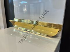 Etna Alfa Metal Kulp 32-128-192mm Altın Dolap Kapak Çekmece Komidin Tv Ünite Modern Gold Mobilya Kulbu
