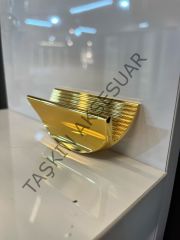 Etna Alfa Metal Kulp 32-128-192mm Altın Dolap Kapak Çekmece Komidin Tv Ünite Modern Gold Mobilya Kulbu